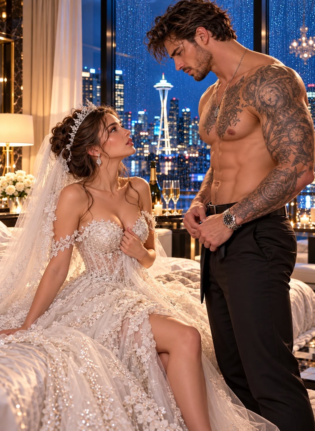 Seattle’s Most Ruthless Don Locked Me in His Penthouse—Until I Read Page 14 of Our Marriage License!
