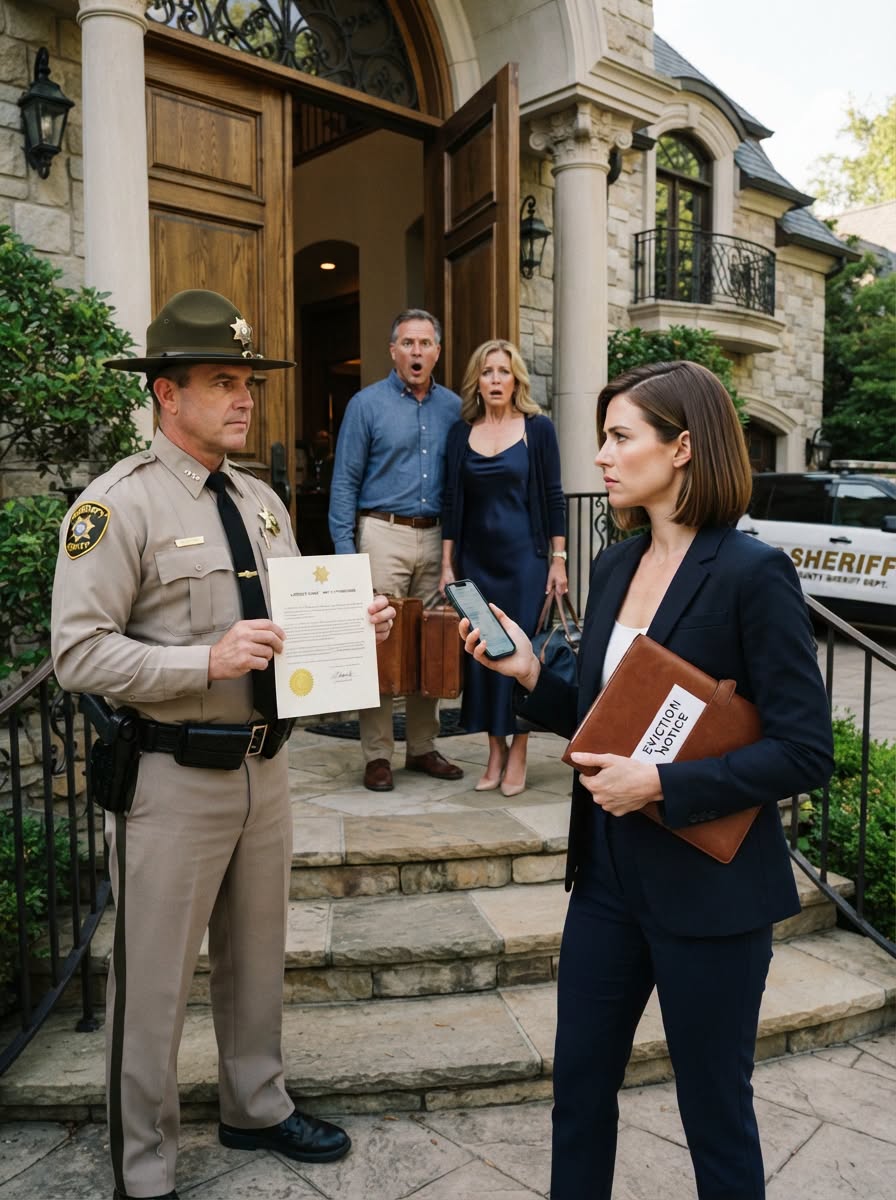 My Husband Moved His Mistress Into Our $15M Mansion And Threw Me Out In The Cold—Until My Lawyers Showed Up With The Deed And Handcuffs